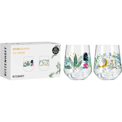 Ritzenhoff Gin Tonic Glas 'Botanic Glamour #2 - GWAW' - Glas Ritzenhoff Gin Tonic Glas 'Botanic Glamour #2 - GWAW' - Glas