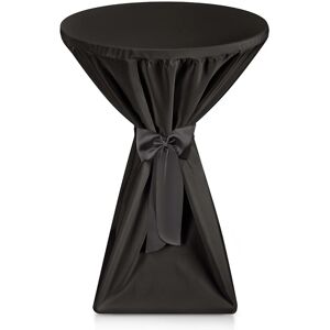 Beautissu Premium Stehtischhusse Ø 60cm Schwarz Beautissu Premium Stehtischhusse Ø 60cm Schwarz