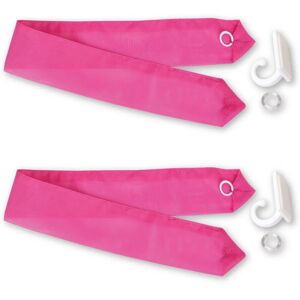Bestlivings Dekoschal Noella mit Universalband 2er Pack 140 cm x 145 cm Inkl. Raffhalter Pink Bestlivings Dekoschal Noella mit Universalband 2er Pack 140 cm x 145 cm Inkl. Raffhalter Pink
