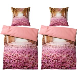 SANILO Bettwäsche 4-teilig Romantik SANILO Bettwäsche 4-teilig Romantik