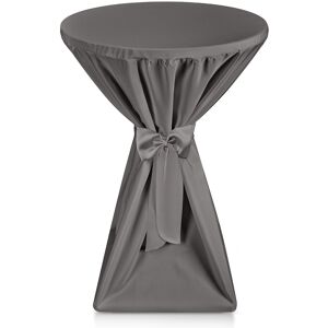 Beautissu Premium Stehtischhusse Ø 80cm Anthrazit Beautissu Premium Stehtischhusse Ø 80cm Anthrazit