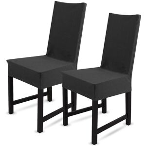 Bestlivings Stuhlhusse mit Geradem Abschluss Baumwolle Schwarz 2er Pack Bestlivings Stuhlhusse mit Geradem Abschluss Baumwolle Schwarz 2er Pack