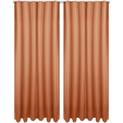 Bestlivings 2er Set Dekoschal Ellen Universalband Inkl. Raffhalter 140 cm x 145 cm Braun Bestlivings 2er Set Dekoschal Ellen Universalband Inkl. Raffhalter 140 cm x 145 cm Braun