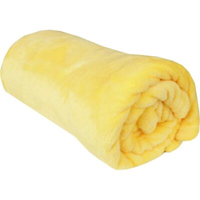 Bestlivings Kuscheldecke Celina Gelb 90 x 140 cm Bestlivings Kuscheldecke Celina Gelb 90 x 140 cm