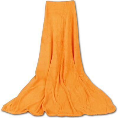 Bestgoodies Mikrofaser Decke Orange Apricot 220 x 240 cm Bestgoodies Mikrofaser Decke Orange Apricot 220 x 240 cm