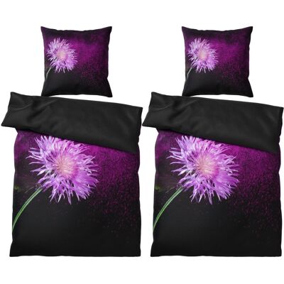 SANILO Bettwäsche 4-teilig Purple Dust SANILO Bettwäsche 4-teilig Purple Dust
