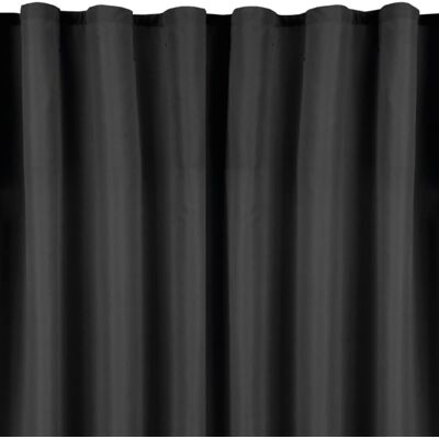 Bestlivings 2er Set Dekoschal Ellen Universalband Inkl. Raffhalter 140 cm x 175 cm Schwarz Bestlivings 2er Set Dekoschal Ellen Universalband Inkl. Raffhalter 140 cm x 175 cm Schwarz