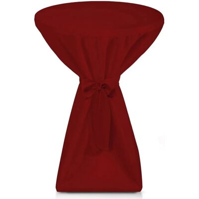 Beautissu Premium Stehtischhusse ø 60cm Bordeaux Beautissu Premium Stehtischhusse ø 60cm Bordeaux