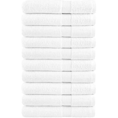 vidaXL Premium Saunatücher 10 Stk 80x200 cm 600g/m2 100% Baumwolle vidaXL Premium Saunatücher 10 Stk 80x200 cm 600g/m2 100% Baumwolle