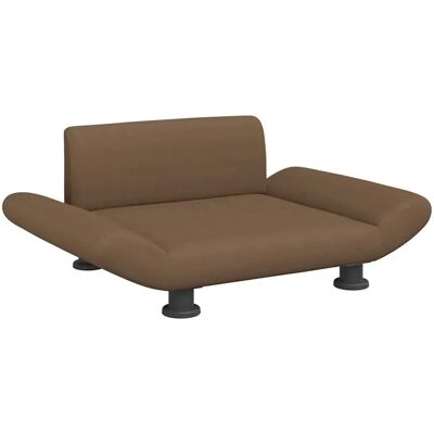 vidaXL Hundebett Braun 70x45x28 cm Stoff - Hundebett vidaXL Hundebett Braun 70x45x28 cm Stoff - Hundebett