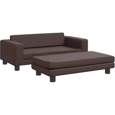 MaisonChic Hundebett mit Erweiterung - Langlebig, Braun, 100x50x30cm MaisonChic Hundebett mit Erweiterung - Langlebig, Braun, 100x50x30cm