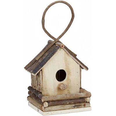 Relaxdays Vogelhaus Holz Natur Zum Aufhängen Relaxdays Vogelhaus Holz Natur Zum Aufhängen