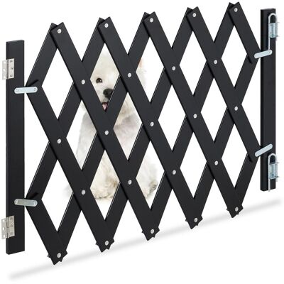 Relaxdays Hundeabsperrgitter Bambus Eisen Schwarz Ausziehbar 47,5 cm x 34,5-108,5 cm 1,6 kg Relaxdays Hundeabsperrgitter Bambus Eisen Schwarz Ausziehbar 47,5 cm x 34,5-108,5 cm 1,6 kg