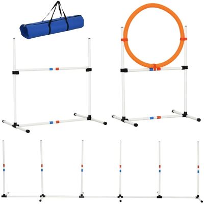 PawHut Hunde-Trainingsset - 65 x 94,5 x 328 cm - mehrfarbig - dog training set PawHut Hunde-Trainingsset - 65 x 94,5 x 328 cm - mehrfarbig - dog training set