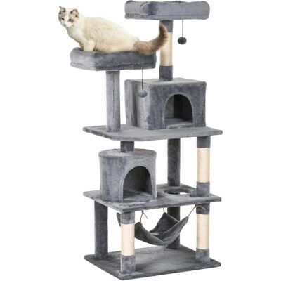 PawHut Kratzbaum - 60 cm, grau - Kratzbaum PawHut Kratzbaum - 60 cm, grau - Kratzbaum