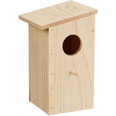 Relaxdays Nistkasten Kiefernholz Natur Aufklappbar 25,5 cm x 15 cm x 16 cm 0,7 kg Relaxdays Nistkasten Kiefernholz Natur Aufklappbar 25,5 cm x 15 cm x 16 cm 0,7 kg