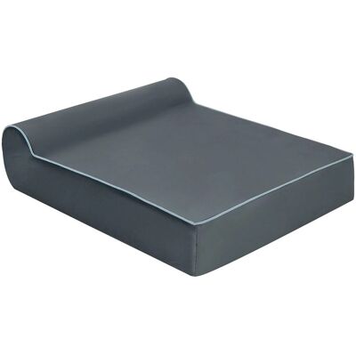Costway Orthopädisches Hundebett Hundesofa mit Rand Grau 100 x 81 x 20 cm Costway Orthopädisches Hundebett Hundesofa mit Rand Grau 100 x 81 x 20 cm