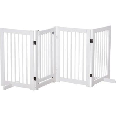 PawHut - Schutzgitter - White - 75H - Safety gate PawHut - Schutzgitter - White - 75H - Safety gate
