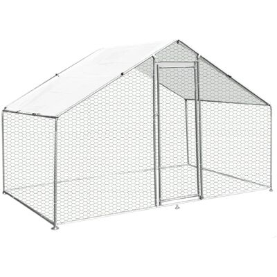 MonsterShop Hühnchen-Lauf 3m x 2m x 2m Grün - Geflügelkäfig MonsterShop Hühnchen-Lauf 3m x 2m x 2m Grün - Geflügelkäfig