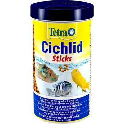 Tetra Marke Cichlid Sticks Fischfutter - 500 ml Tetra Marke Cichlid Sticks Fischfutter - 500 ml