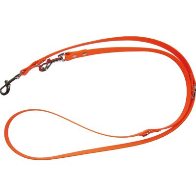 HEIM Hundeleine BioThane - 2m, Orange, Verstellbar - Hundeleine HEIM Hundeleine BioThane - 2m, Orange, Verstellbar - Hundeleine