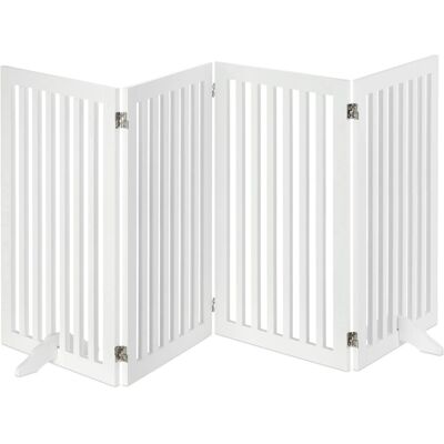 Relaxdays Absperrgitter MDF Weiß Verstellbar 91,5 cm x 204,5 cm 14,3 kg Relaxdays Absperrgitter MDF Weiß Verstellbar 91,5 cm x 204,5 cm 14,3 kg