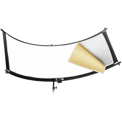 Walimex Pro 3In1 Reflektor Halfpipe Konkav 150X60Cm Lichtreflektor Spigot Foto Walimex Pro 3In1 Reflektor Halfpipe Konkav 150X60Cm Lichtreflektor Spigot Foto
