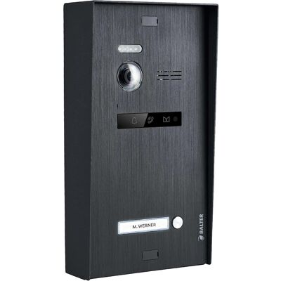 Balter EVO-HD Aufputz Montage Box für die Video Türsprechanlage Video Türklingel mit Kamera Schwarz Balter EVO-HD Aufputz Montage Box für die Video Türsprechanlage Video Türklingel mit Kamera Schwarz