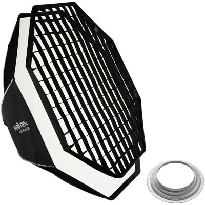 Walimex Pro Essential Softbox Octagon 120Cm 360° Einfacher Aufbau Grid Hensel Eh Walimex Pro Essential Softbox Octagon 120Cm 360° Einfacher Aufbau Grid Hensel Eh