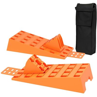 Wiltec Auffahrkeil 2Er Set Wohnwagen Stufenkeil 3,5T Ausgleichskeil Wohnmobil Wiltec Auffahrkeil 2Er Set Wohnwagen Stufenkeil 3,5T Ausgleichskeil Wohnmobil