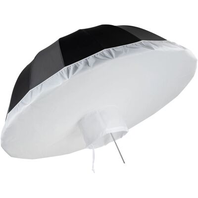 Walimex Pro Parabol Reflexschirm Schwarz/Weiß Ø129Cm Diffusor Lichtformer Foto Walimex Pro Parabol Reflexschirm Schwarz/Weiß Ø129Cm Diffusor Lichtformer Foto