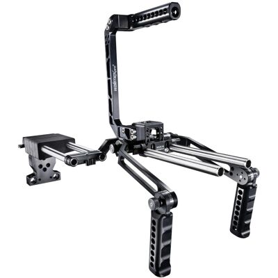 Walimex Pro Action-Set Video Rig Mutabilis Alu Schulterstütze Kamerakäfig Rahmen Walimex Pro Action-Set Video Rig Mutabilis Alu Schulterstütze Kamerakäfig Rahmen