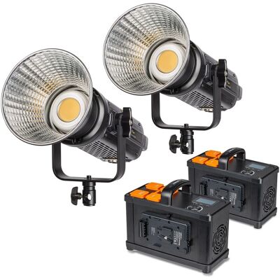 Walimex Pro 2X Led Niova Plus Daylight 350W Studioleuchte Videolicht Fotolicht Walimex Pro 2X Led Niova Plus Daylight 350W Studioleuchte Videolicht Fotolicht