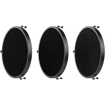 Walimex Pro Wabenset 3-Tlg. Wabe Reflektor Lichtformer Fotografie Lichtreflektor Walimex Pro Wabenset 3-Tlg. Wabe Reflektor Lichtformer Fotografie Lichtreflektor
