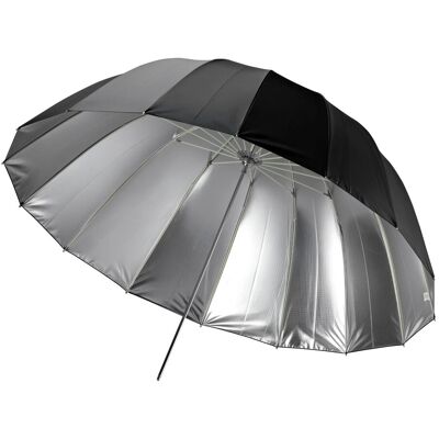 Walimex Pro Parabol Reflexschirm Schwarz/Silberf. Ø129Cm Lichtformer Fotoschirm Walimex Pro Parabol Reflexschirm Schwarz/Silberf. Ø129Cm Lichtformer Fotoschirm