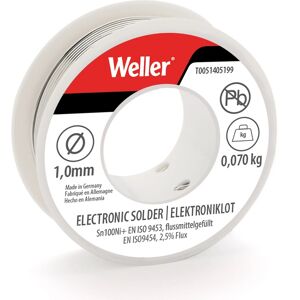 Weller - Sn100Ni100+ - 1mm - 70g - Lötzinn Weller - Sn100Ni100+ - 1mm - 70g - Lötzinn