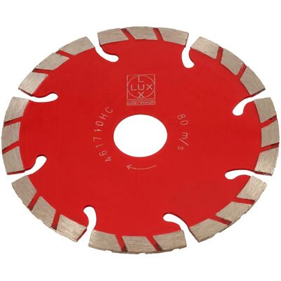 LUX-TOOLS - Disco da taglio diamantato turbo 115 mm LUX-TOOLS - Disco da taglio diamantato turbo 115 mm