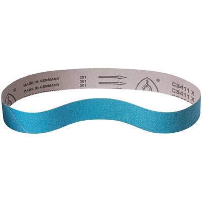 Klingspor 8-teiliges Premium Set Schleifband CS411X 25 x 762 mm je 2x Korn 40/60/80/120 Klingspor 8-teiliges Premium Set Schleifband CS411X 25 x 762 mm je 2x Korn 40/60/80/120
