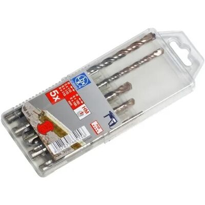 LUX-TOOLS -Bohrersatz SDS-Plus 5-teilig 5 - 8 mm LUX-TOOLS -Bohrersatz SDS-Plus 5-teilig 5 - 8 mm