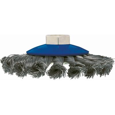 Lux-Tools - Spazzola a disco intrecciata - Ø100 mm - M14 - Drahtbürstenrad Lux-Tools - Spazzola a disco intrecciata - Ø100 mm - M14 - Drahtbürstenrad