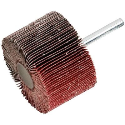Lux-Tools - LUX K120 - 60x40mm - Ø6mm - Lamellenschleifscheibe Lux-Tools - LUX K120 - 60x40mm - Ø6mm - Lamellenschleifscheibe