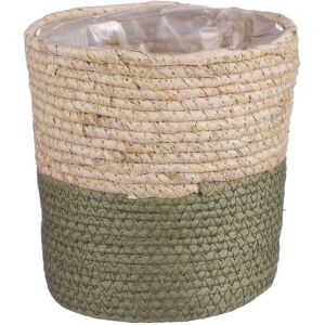 Mica Decorations Korb Rachel Rund Ø 18 cm x 18 cm Grün Mica Decorations Korb Rachel Rund Ø 18 cm x 18 cm Grün