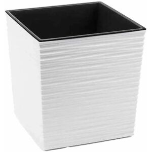 SIENA GARDEN Modern Weiß Rechteckiges Pflanzgefäß - Pflanzgefäß SIENA GARDEN Modern Weiß Rechteckiges Pflanzgefäß - Pflanzgefäß