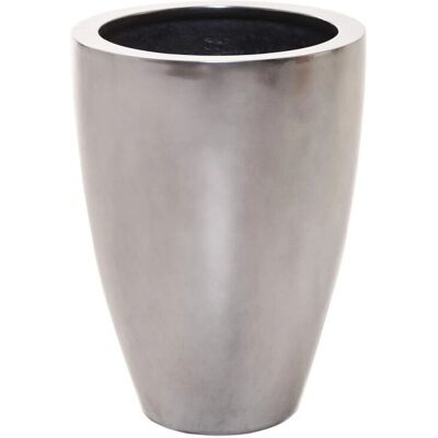 Vivanno Bodenvase Opala 40 cm x 40 cm x 55 cm Silbermetallic Vivanno Bodenvase Opala 40 cm x 40 cm x 55 cm Silbermetallic