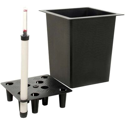 Vivanno Einsatz Einsatz Bewässerung 34 cm x 34 cm x 32 cm Schwarz Vivanno Einsatz Einsatz Bewässerung 34 cm x 34 cm x 32 cm Schwarz