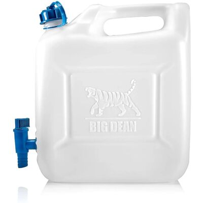 BigDean Wasserkanister 12l Trinkwasserbehälter Trinkwasserkanister Mit Hahn Lebensmittelecht Geeignet Für 10 12 Liter 20 Plus 70 Grad Celsius BigDean Wasserkanister 12l Trinkwasserbehälter Trinkwasserkanister Mit Hahn Lebensmittelecht Geeignet Für 10 12 Liter 20 Plus 70 Grad Celsius