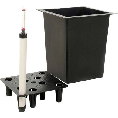 Vivanno Einsatz Einsatz Bewässerung 29 cm x 29 cm x 32 cm Schwarz Vivanno Einsatz Einsatz Bewässerung 29 cm x 29 cm x 32 cm Schwarz