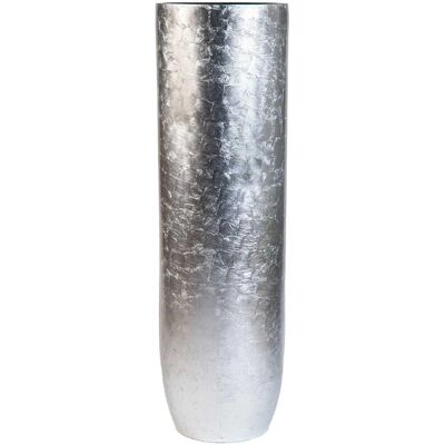 Vivanno Bodenvase Solerio 33 cm x 33 cm x 100 cm Blattsilber Vivanno Bodenvase Solerio 33 cm x 33 cm x 100 cm Blattsilber