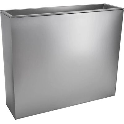 Vivanno Raumteiler Elemento 90 cm x 25 cm x 75 cm Silber Vivanno Raumteiler Elemento 90 cm x 25 cm x 75 cm Silber