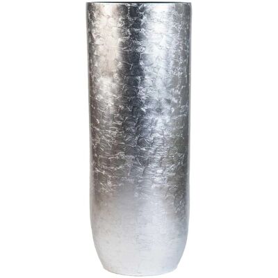 Vivanno Bodenvase Solerio 33 cm x 33 cm x 80 cm Blattsilber Vivanno Bodenvase Solerio 33 cm x 33 cm x 80 cm Blattsilber